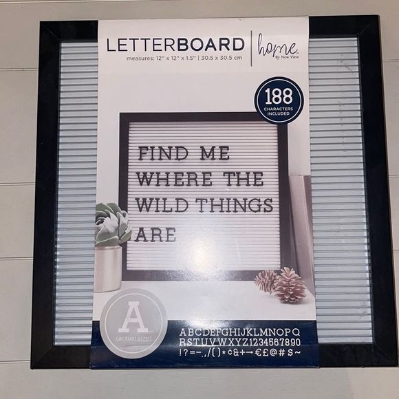 home by new new Other - Letterboard 
